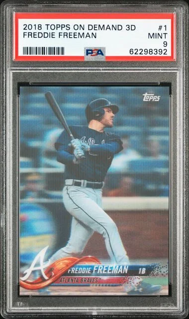 2018 Topps 1 Freddie Freeman On Demand #3D card image