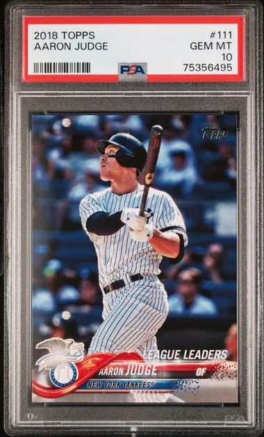2018 Topps Aaron Judge #111 card image