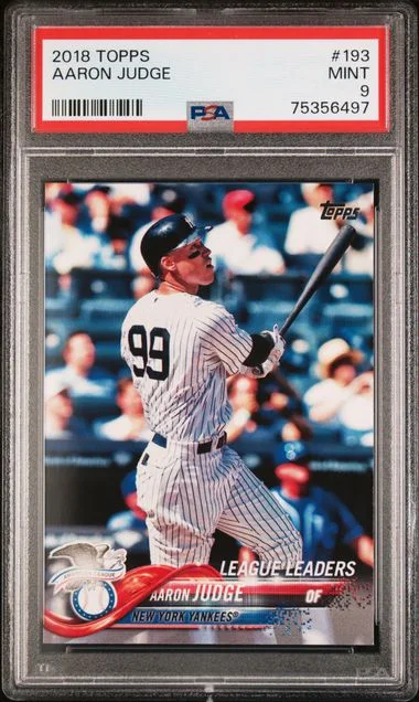 2018 Topps Aaron Judge #193 card image
