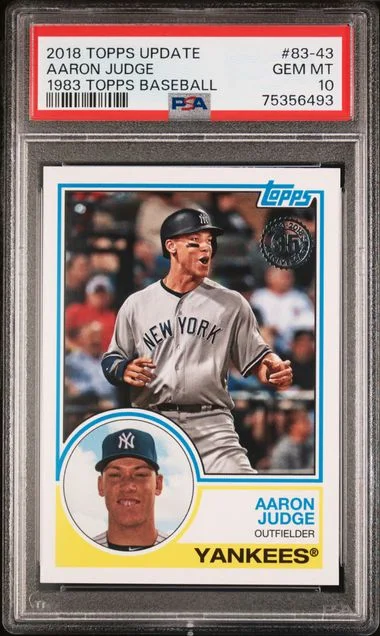 2018 Topps Aaron Judge 1983 Topps Baseball #83-43 card image