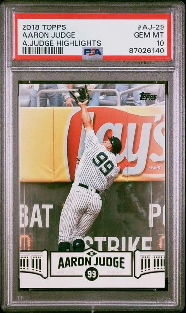 2018 Topps Aaron Judge Highlights #AJ-29 card image