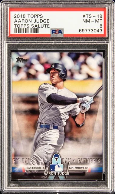 2018 Topps Aaron Judge Topps Salute #Ts-19 card image