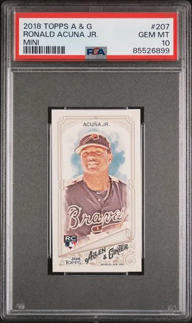 2018 Topps Allen & Ginter Ronald Acuna Jr. #207 card image
