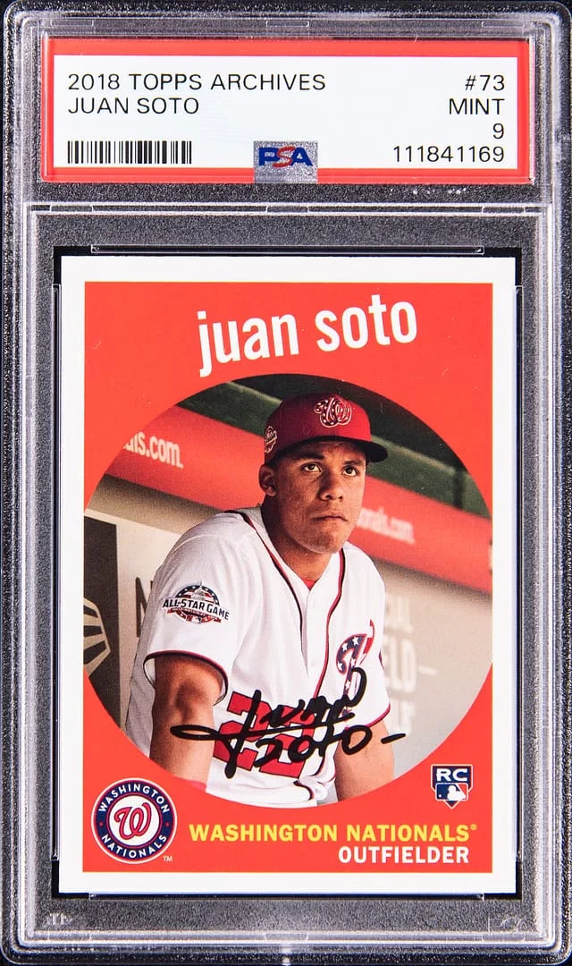 2018 Topps Archives Juan Soto #73 card image