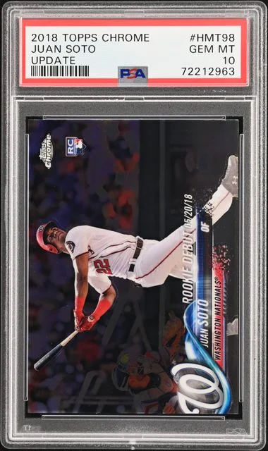 2018 Topps Chrome Juan Soto #HMT98 card image