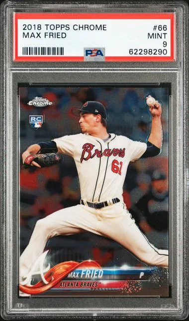 2018 Topps Chrome Max Fried #66 card image