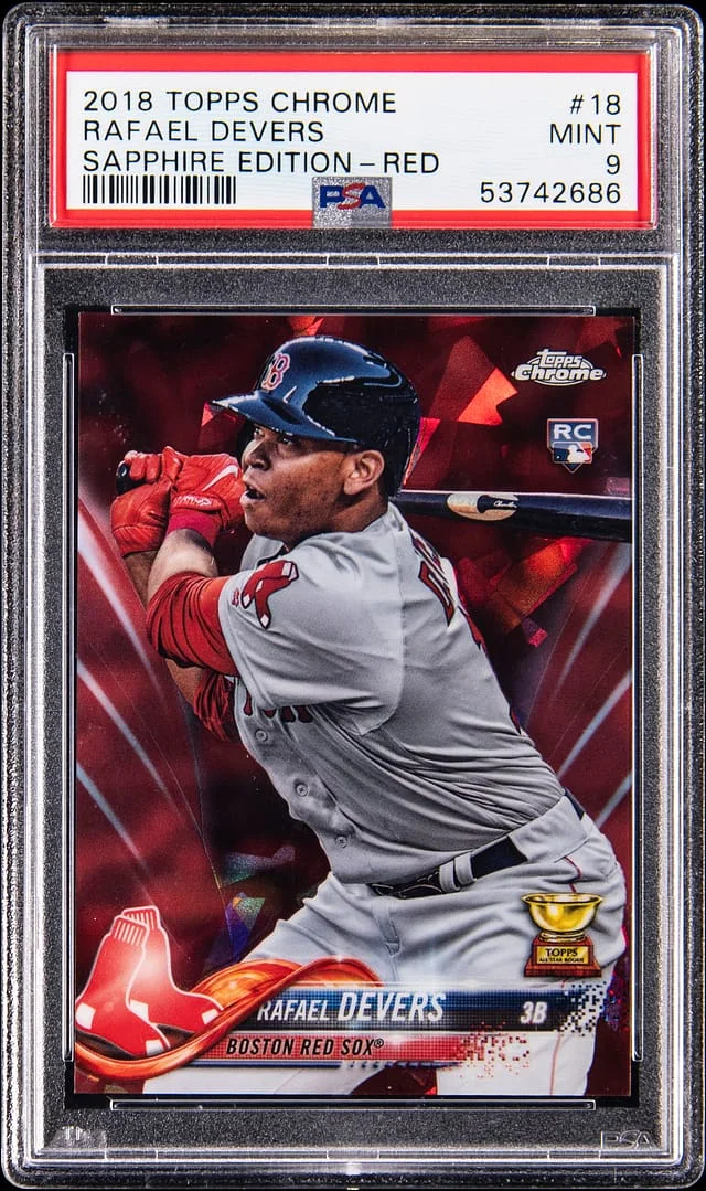 2018 Topps Chrome Rafael Devers Edition-Red #18 card image