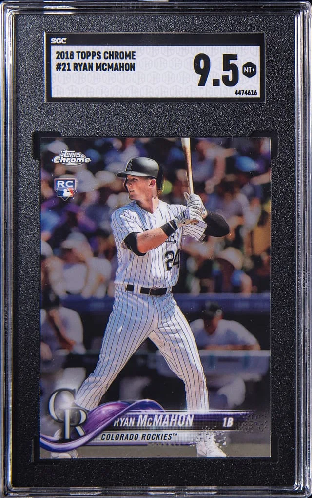 2018 Topps Chrome Ryan McMahon #21 card image