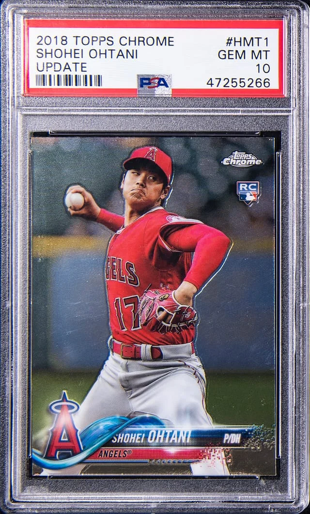 2018 Topps Chrome Update Shohei Ohtani #HMT11 card image