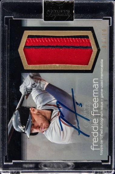 2018 Topps Dynasty Freddie Freeman #APFF3 card image