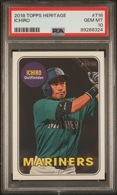 2018 Topps Heritage Ichiro #716 card image