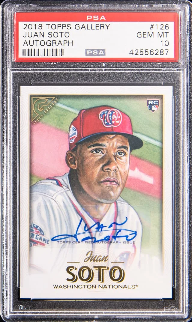 2018 Topps Juan Soto Gallery #126 card image