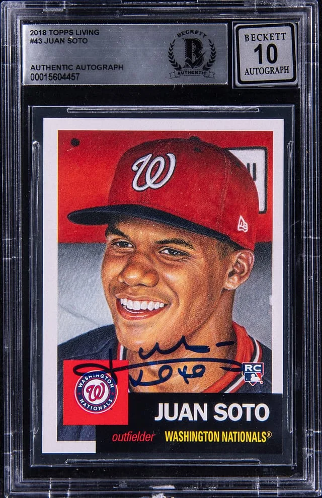 2018 Topps Juan Soto Living #43 card image