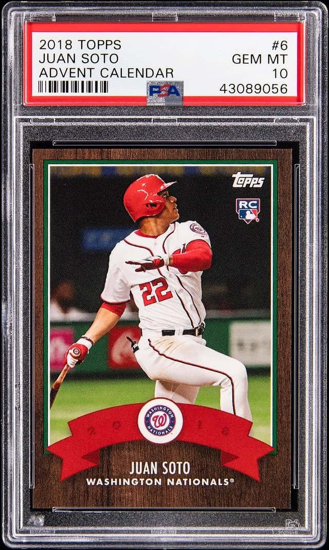 2018 Topps Juan Soto Advent Calendar #6 card image