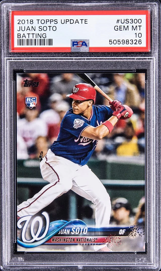 2018 Topps Juan Soto #US300 card image