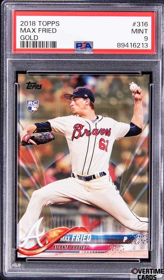 2018 Topps Max Fried Gold #316 card image