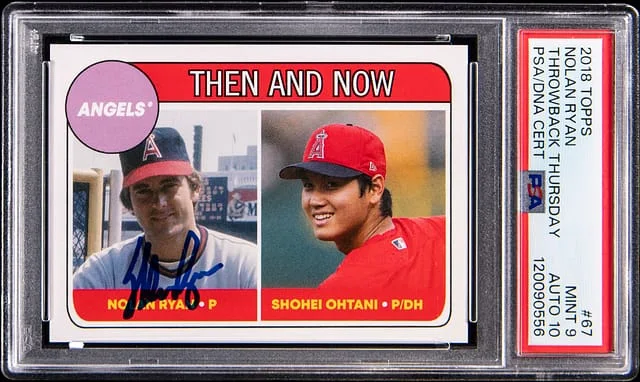 2018 Topps Nolan Ryan Throwback Thursday #67 card image