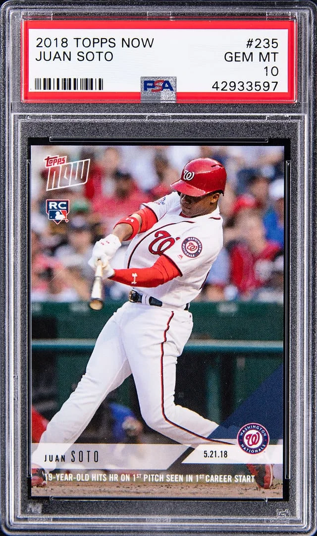 2018 Topps Now Juan Soto #235 card image