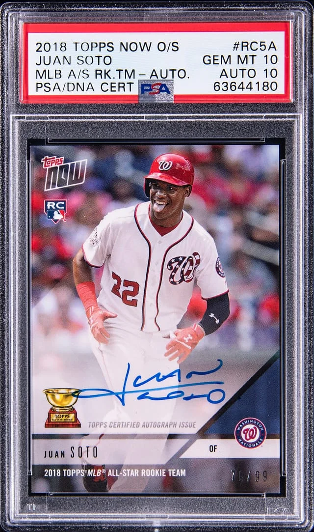 2018 Topps Now Off-Season MLB All-Star Team #no-number card image