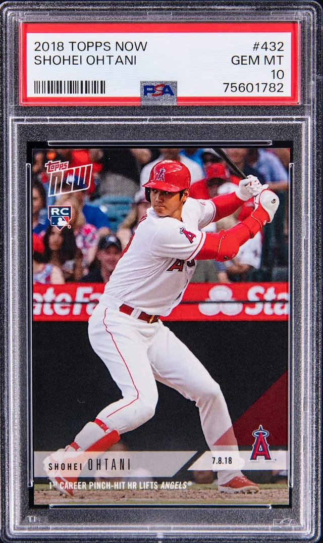 2018 Topps Now Shohei Ohtani #432 card image