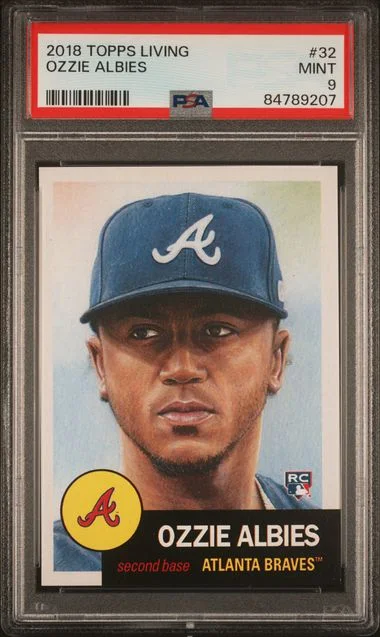 2018 Topps Ozzie Albies Living #32 card image