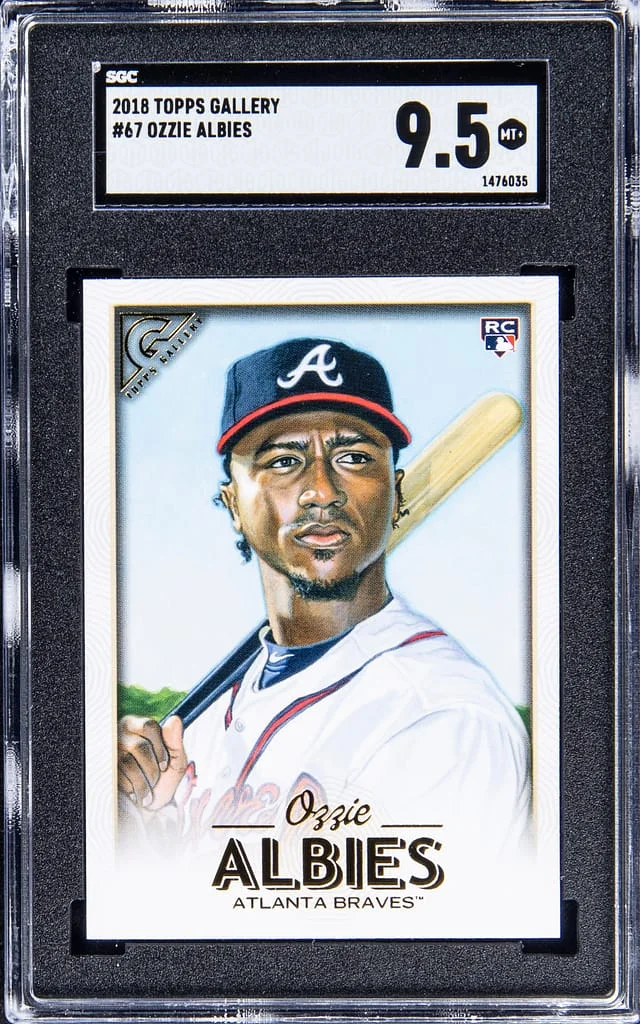 2018 Topps Ozzie Albies Gallery #67 card image