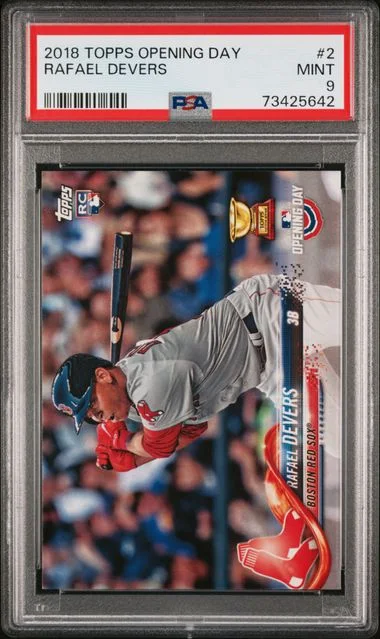 2018 Topps Rafael Devers Opening Day #2 card image