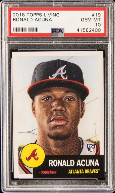 2018 Topps Ronald Acuna Living #19 card image