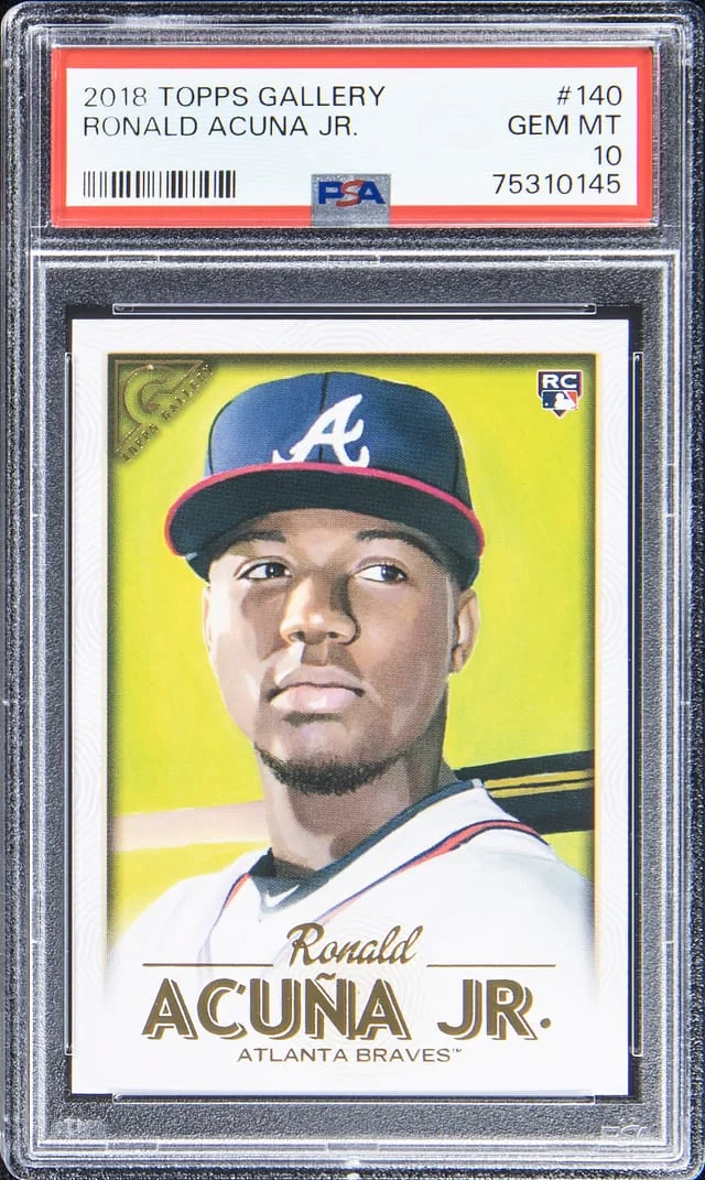 2018 Topps Ronald Acuna Jr. Gallery #140 card image