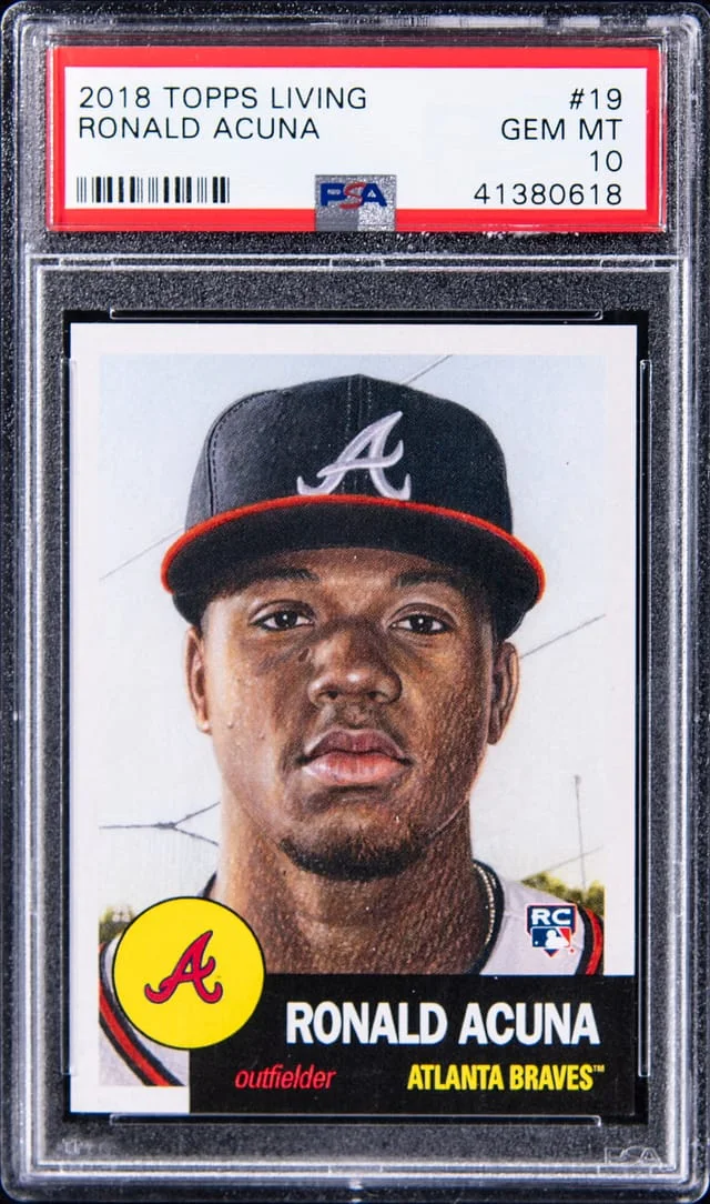 2018 Topps Ronald Acuna Jr Living #19 card image