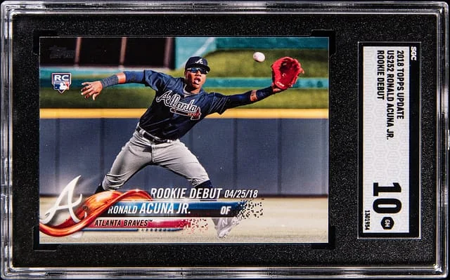 2018 Topps Ronald Acuna Jr. #US252 card image