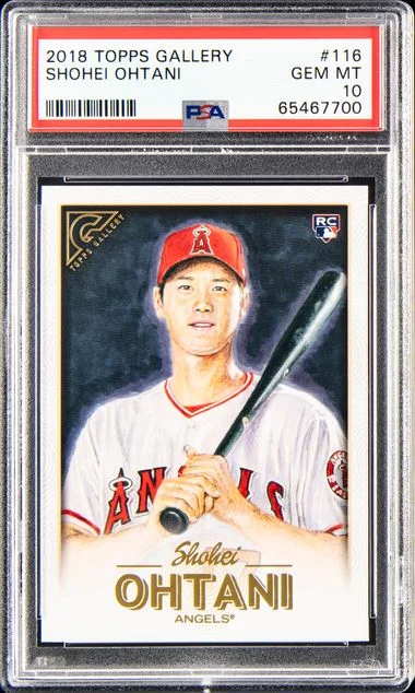 2018 Topps Shohei Ohtani Gallery #116 card image