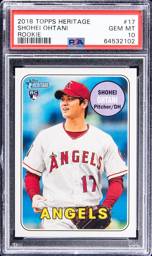 2018 Topps Shohei Ohtani Holiday #17 card image
