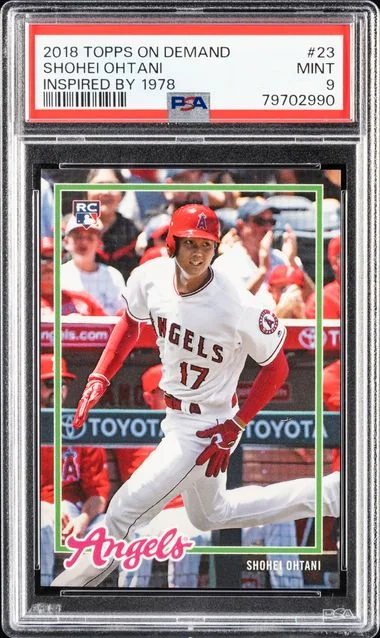 2018 Topps Shohei Ohtani On Demand Inspired By 1978 #23 card image