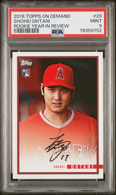 2018 Topps Shohei Ohtani On Demand Year In Review #29 card image