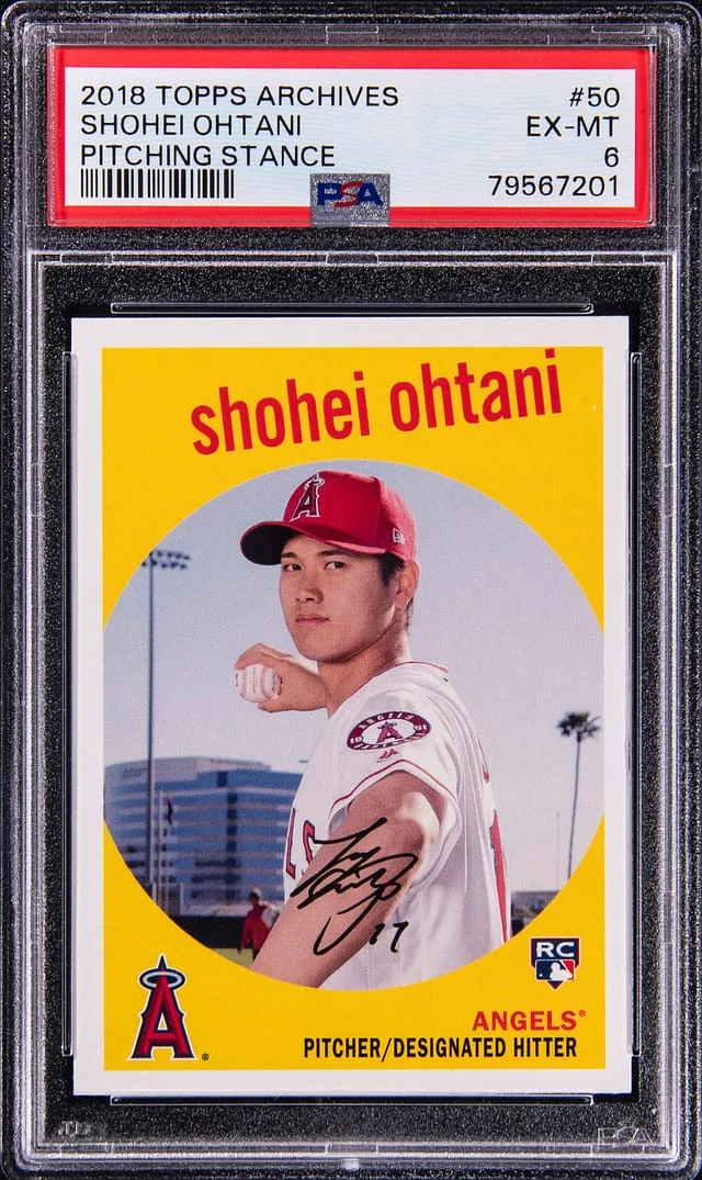 2018 Topps Shohei Ohtani #50 card image