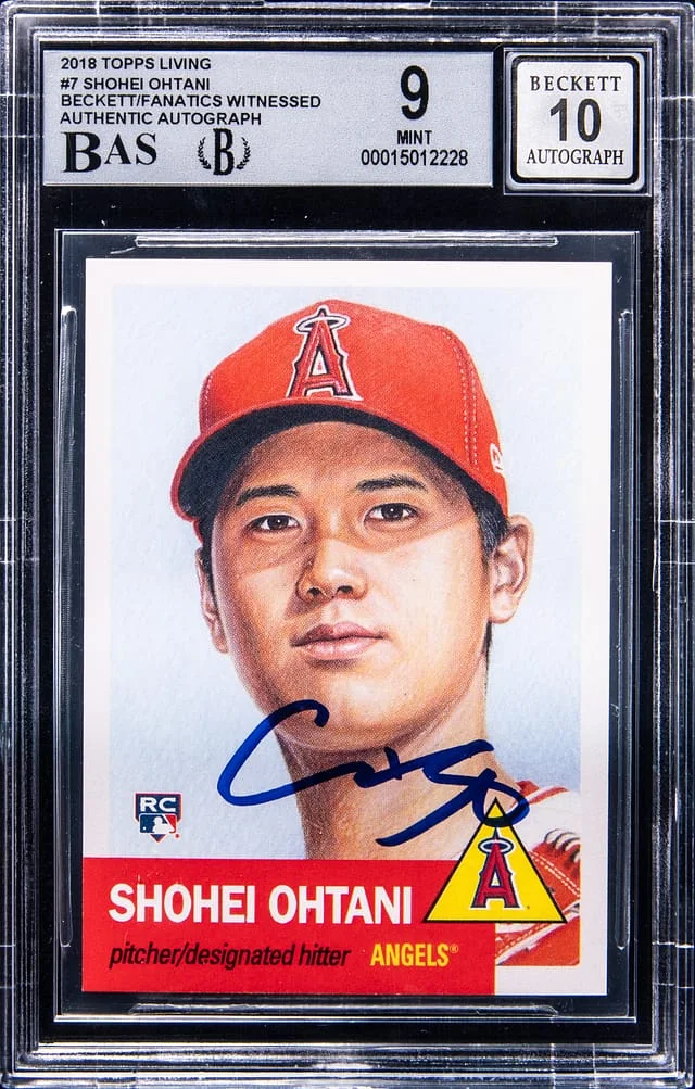 2018 Topps Shohei Ohtani Living Set #7 card image
