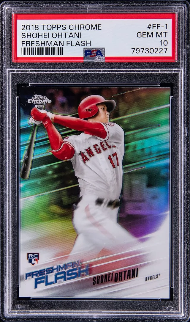 2018 Topps Shohei Ohtani Freshman Flash #FF-1 card image