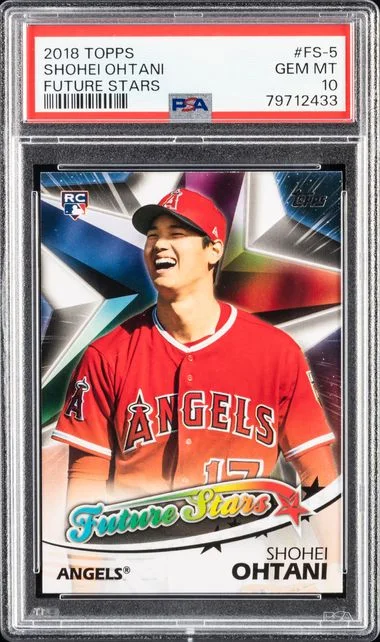 2018 Topps Shohei Ohtani Future Stars #FS-5 card image
