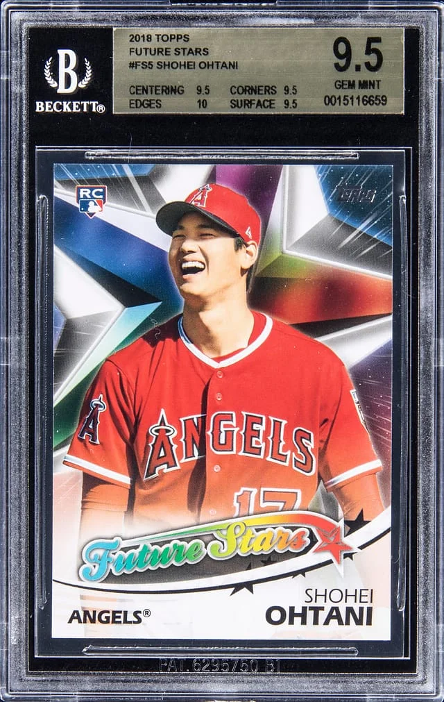 2018 Topps Shohei Ohtani Future Stars #FS5 card image