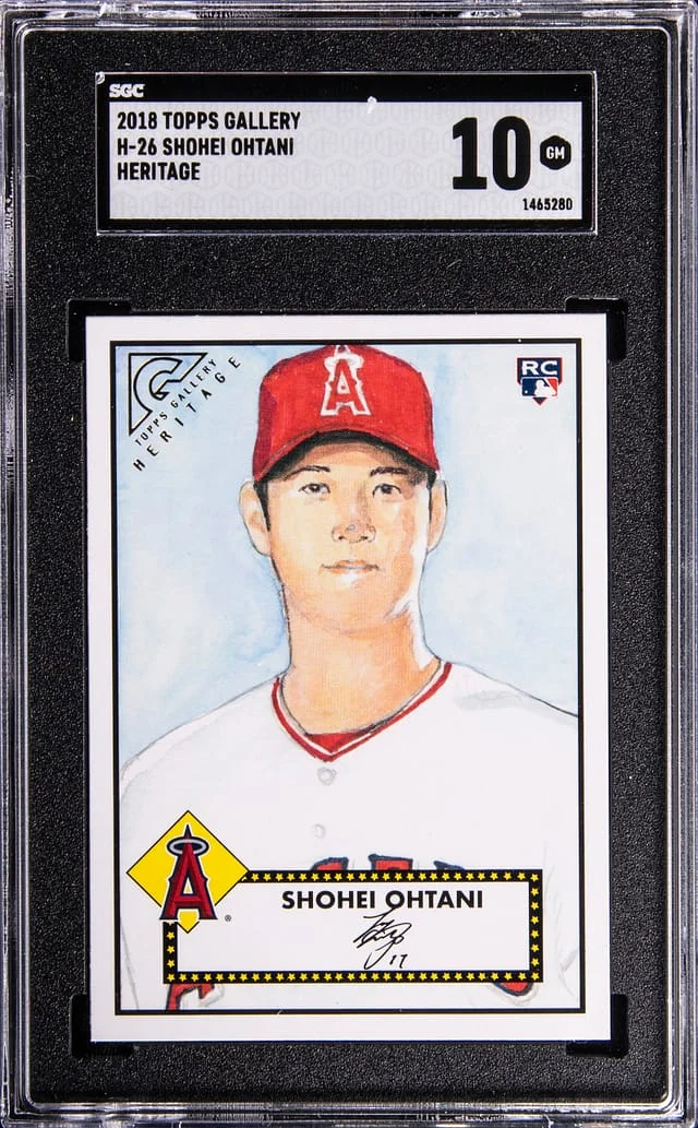 2018 Topps Shohei Ohtani Gallery Heritage #H-26 card image