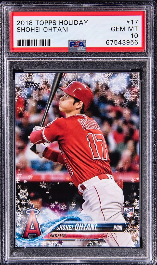 2018 Topps Shohei Ohtani Holiday #HMW17 card image