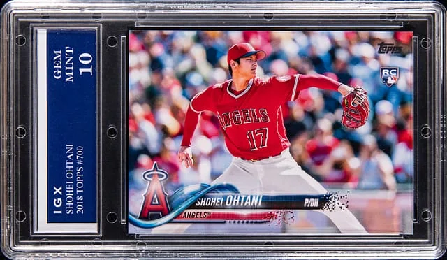 2018 Topps Shohei Ohtani - IGX #700 card image