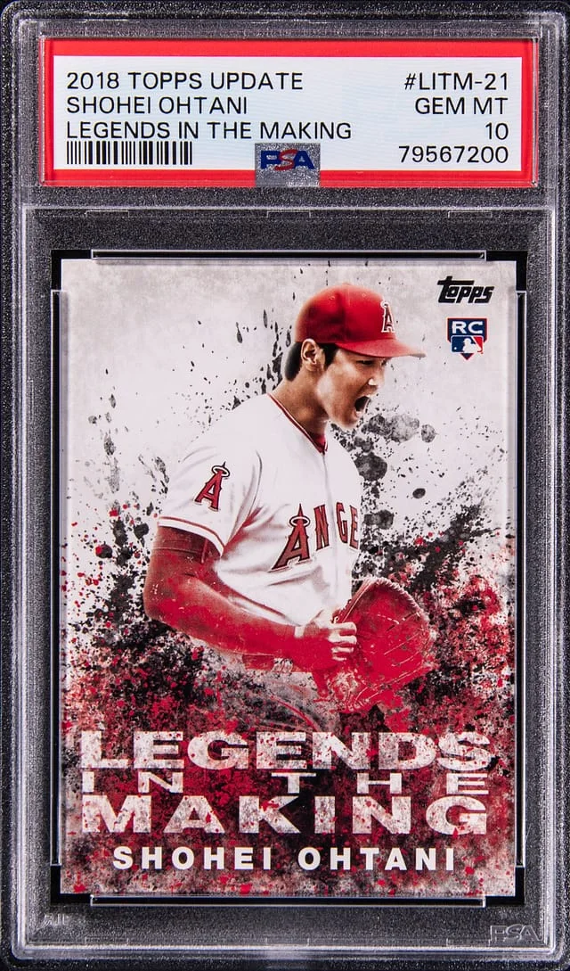 2018 Topps Shohei Ohtani Legends In The Making #LITM-21 card image