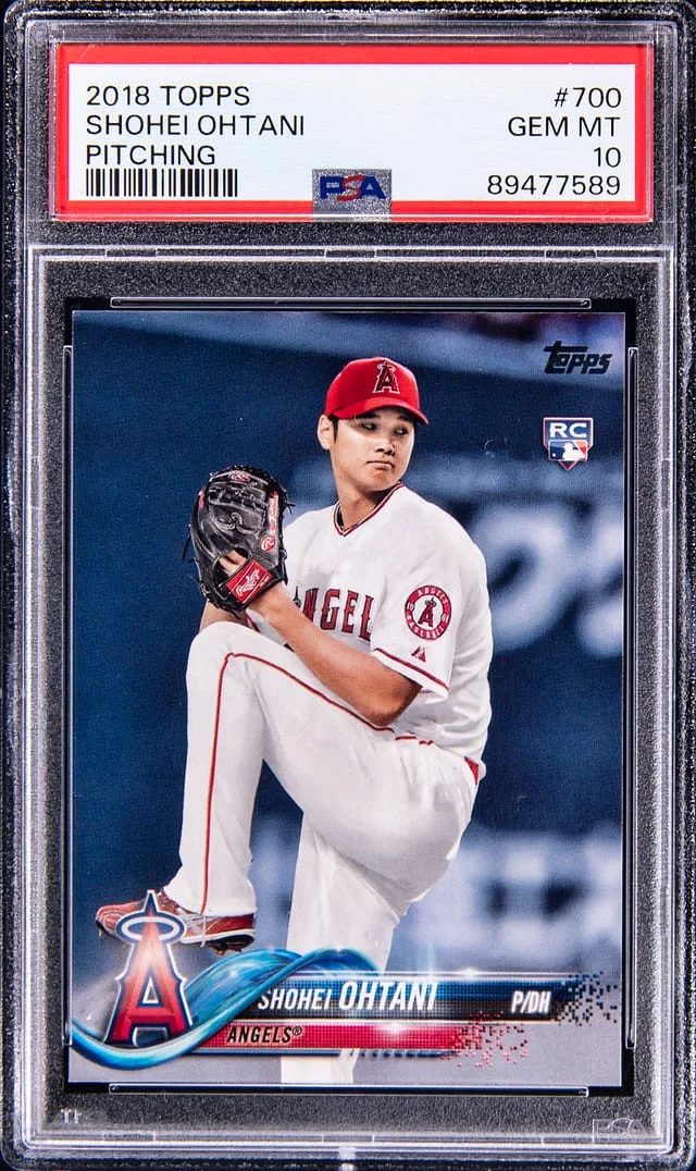 2018 Topps Shohei Ohtani (Pitching) #700 card image