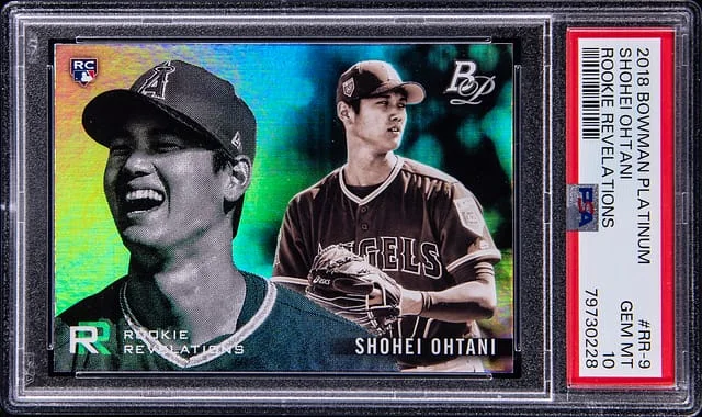 2018 Topps Shohei Ohtani Revelations #RR-9 card image