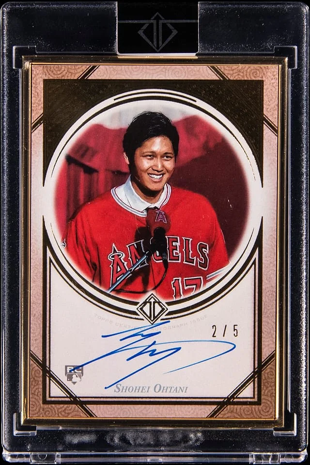 2018 Topps Shohei Ohtani Transcendent Japan Transcendent Collection Autographs #TA-SO1 card image