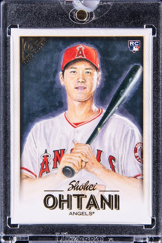 2018 Topps Shohei Ohtani - Topps Sealed Gallery Topps Vault Blank Back #1/1 card image
