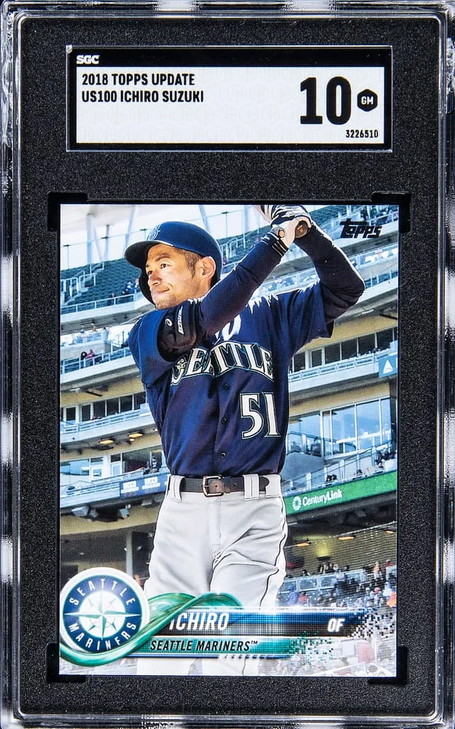 2018 Topps Update Ichiro #US100 card image