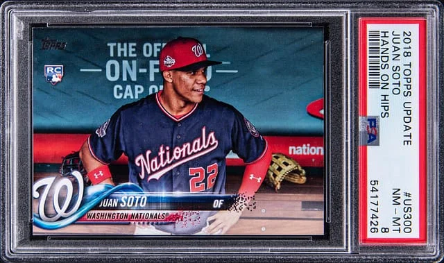 2018 Topps Update Juan Soto, Hands on Hips #US300 card image